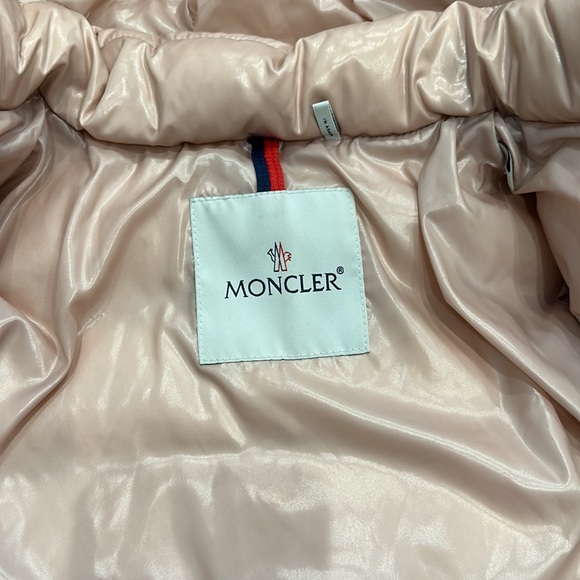 Moncler kids rose pink puffer jacket - Picture 8 of 9